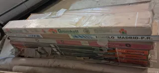 Tarima flotante madera y moqueta