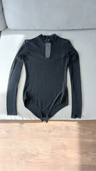 Body Stradivarius M Negro Transparente