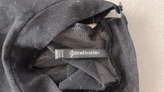 Body Stradivarius M Negro Transparente