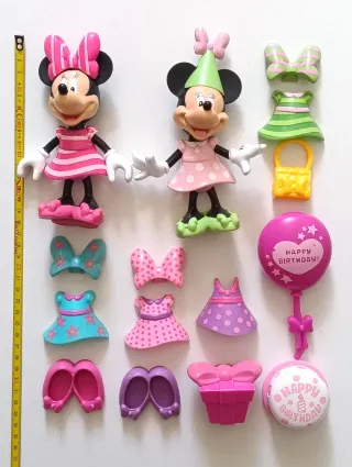 Lote bonecas Minnie Mouse Disney