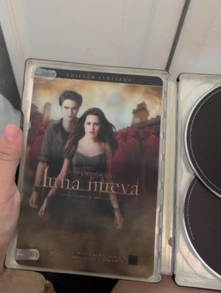 DVD Luna Nueva Saga Crepúsculo 3 Discos