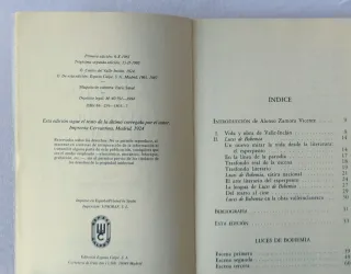 LUCES DE BOHEMIA de RAMÓN DEL VALLE-INCLÁN