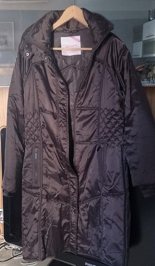 Piumino donna marrone