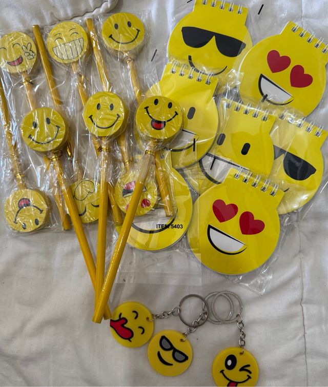 Libretas y Lápices Emoji