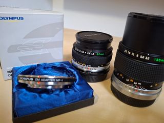 Objetivos Olympus 4/3 y accesorios