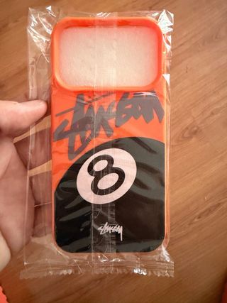 Custodia Stussy Orange per iPhone 17 Pro