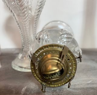 Par de Quinques de Cristal