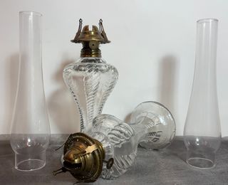 Par de Quinques de Cristal