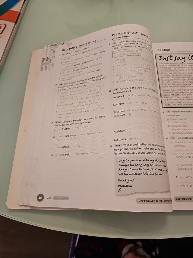 Spectrum 3. Workbook