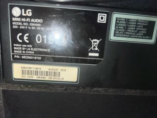 Equipo de Sonido LG Negro