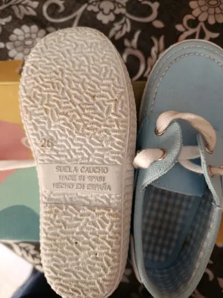 Zapatos náuticos niño azul