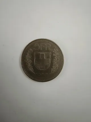 5 Franchi Svizzera 1982