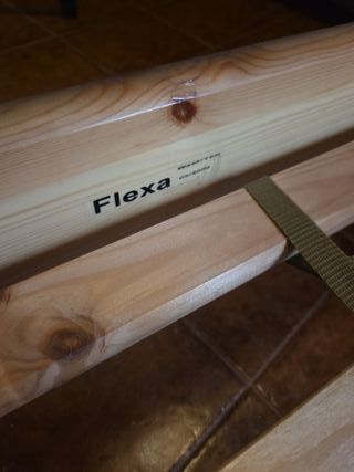 Cama individual madera 90x190