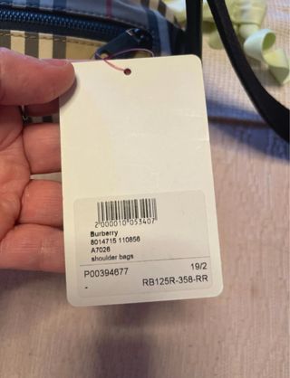 Riñonera Burberry Nova Check