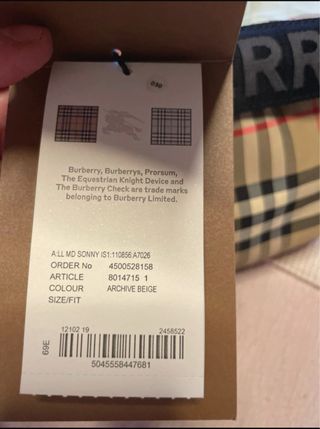 Riñonera Burberry Nova Check