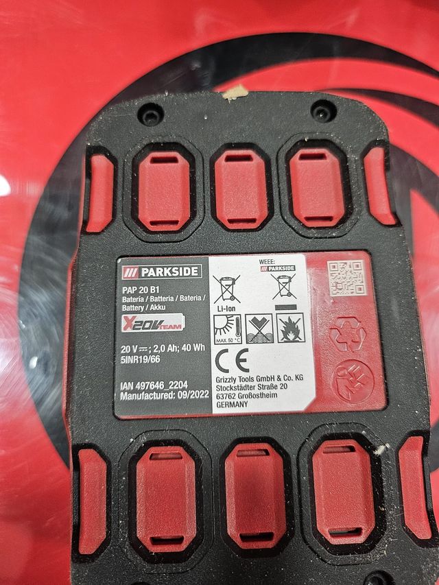 Pack 2 Baterías PAP 20 B1 + Cargador Parkside