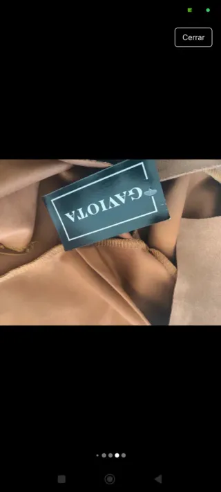 Chaqueta fina ante sintético mujer