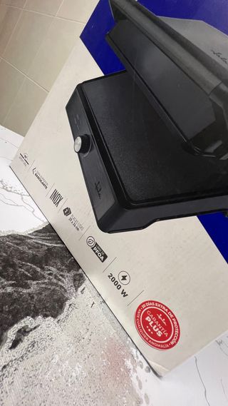 ¡NUEVA! Plancha Asar Jata Doble Placas Lisas 2000W