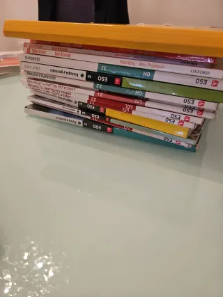 Pack de libros de 3 de la Eso