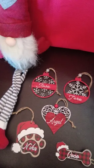 Adornos Navideños Personalizados
