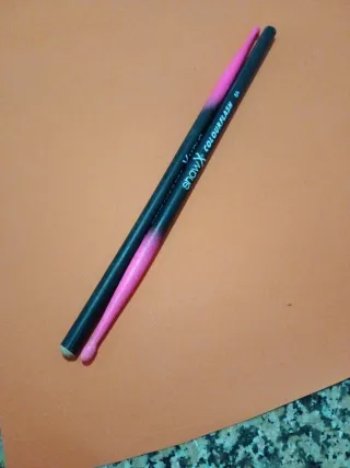 Par baquetas batería Shaw Colourflash 5A