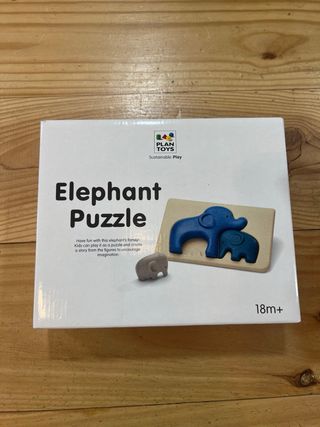 Puzzle Elefante Plan Toys 18m+
