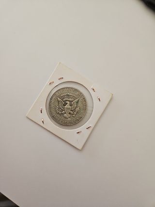 Moneda Plata 1967 Kennedy Hall Dollar