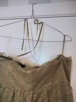 Vestido fiesta Tintoreto verde