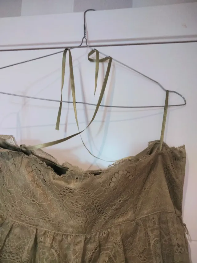 Vestido fiesta Tintoreto verde