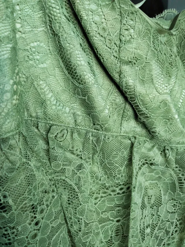 Vestido fiesta Tintoreto verde