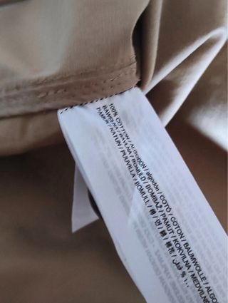 Gabardina beige nueva con etiqueta