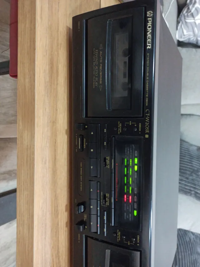 Pletina Pioneer CT-W205R Doble Cassette