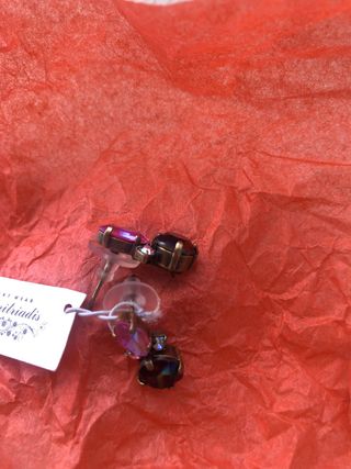 Pendientes Dimitriadis Verdes y Rosas