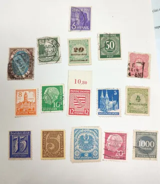 Lote Sellos Alemanes Antiguos