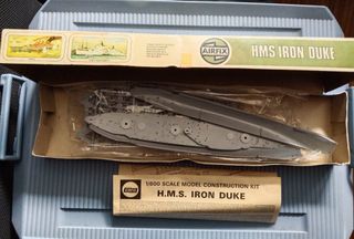 Maqueta Airfix HMS Iron Duke de los años 70