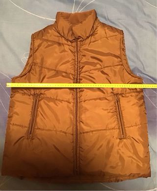 Gilet marrone imbottito