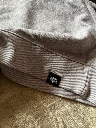 Sudadera Dickies Logo Universitario Gris Talla L