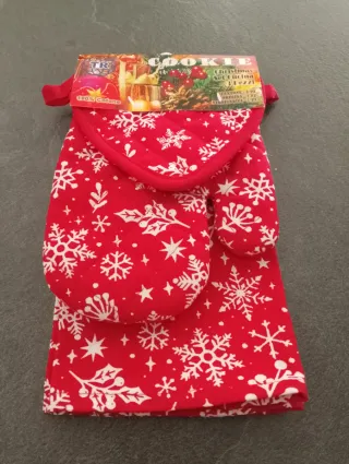 Set cucina natalizio 3 pezzi