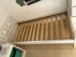 Cama infantil blanca ikea