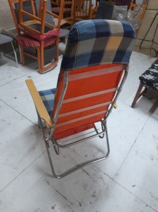 Sillón plegable para terraza