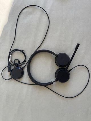 Auriculares Dell Negros con Micrófono