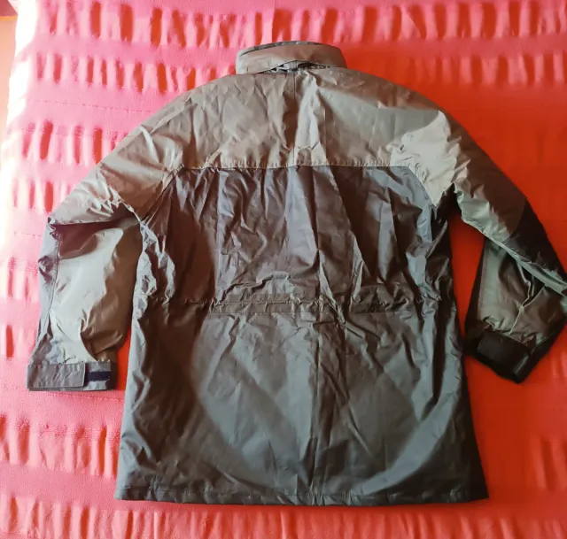 Parka acolchada verde