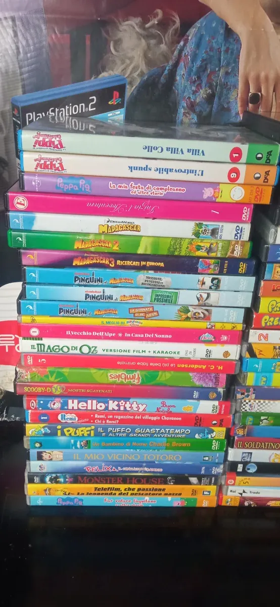 Lotto 50 DVD Cartoni Animati e Film Italiani