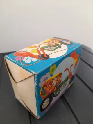 Trimoto de juguete antigua roja