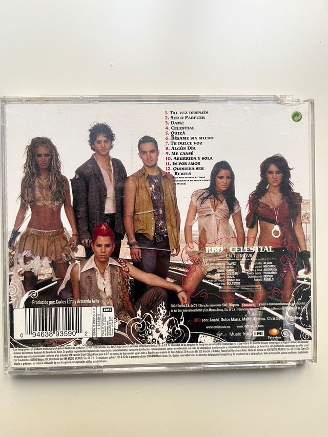 Libro RBD + CD Celestial
