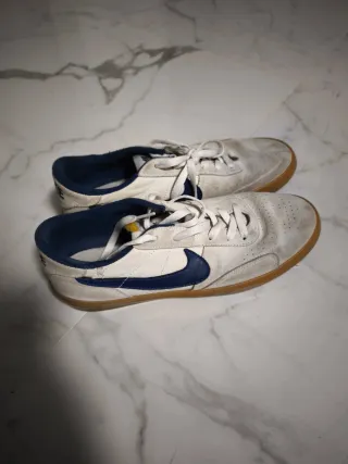 Zapatillas Nike Blancas y Azules