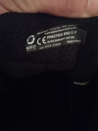 Zapatos/botas de seguridad Sparco