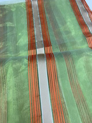 Tenda Devoré Verde e Arancione