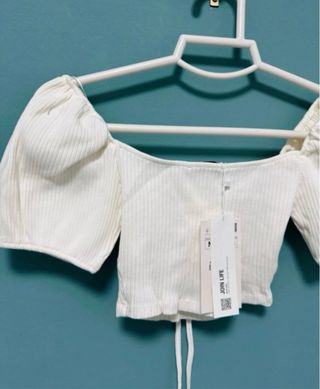 Top Zara Blanco Nuevo