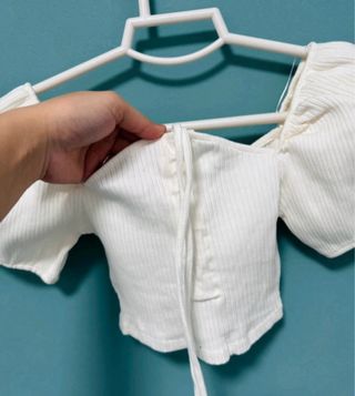 Top Zara Blanco Nuevo